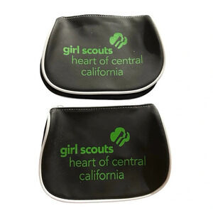 Girl Scout small bag with mirror and stickers 2 sets